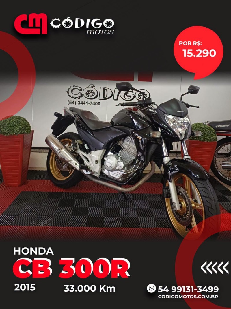 cb 300r  2015 veranopolis