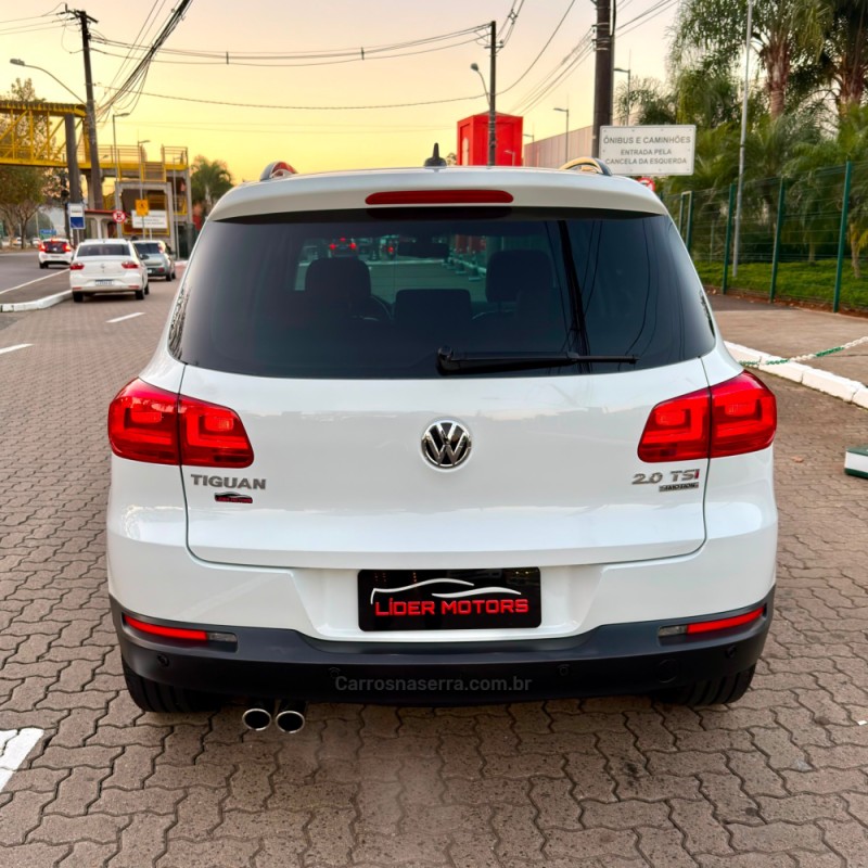 TIGUAN 2.0 TSI 16V TURBO GASOLINA 4P TIPTRONIC - 2014 - ESTâNCIA VELHA
