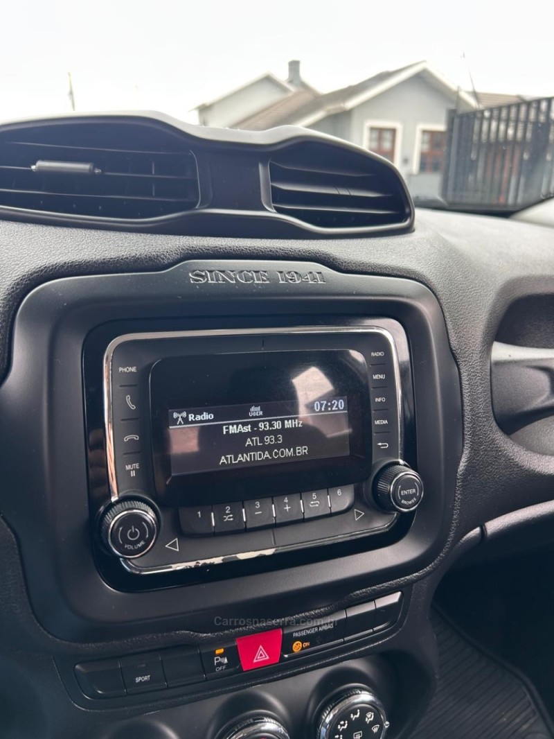RENEGADE 1.8 16V FLEX SPORT 4P MANUAL - 2018 - VENâNCIO AIRES