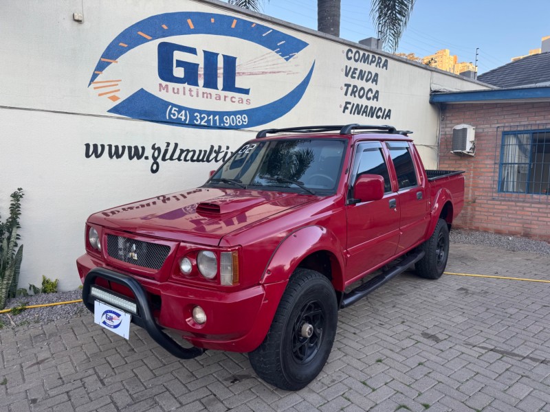 l200 2.5 gls 4x4 cd 8v diesel 4p manual  2002 caxias do sul