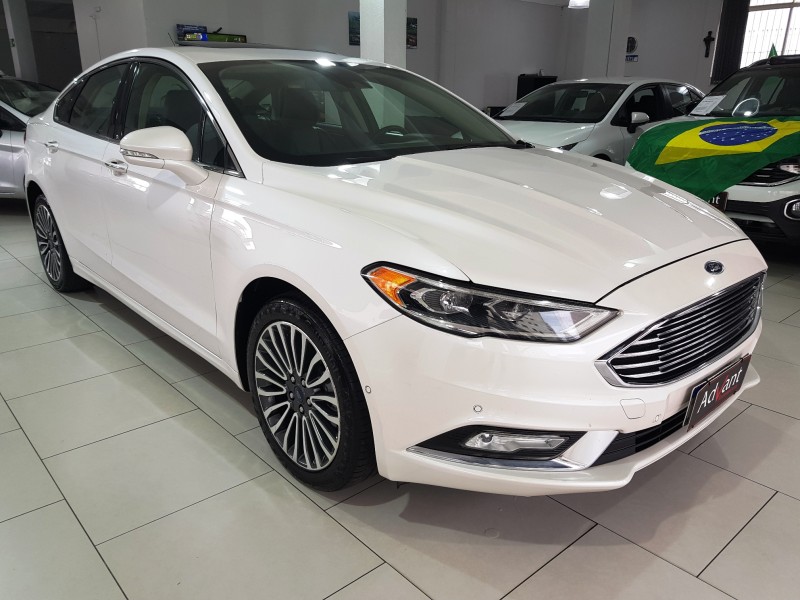 FUSION 2.0 TITANIUM AWD 16V GASOLINA 4P AUTOMÁTICO - 2018 - CAXIAS DO SUL