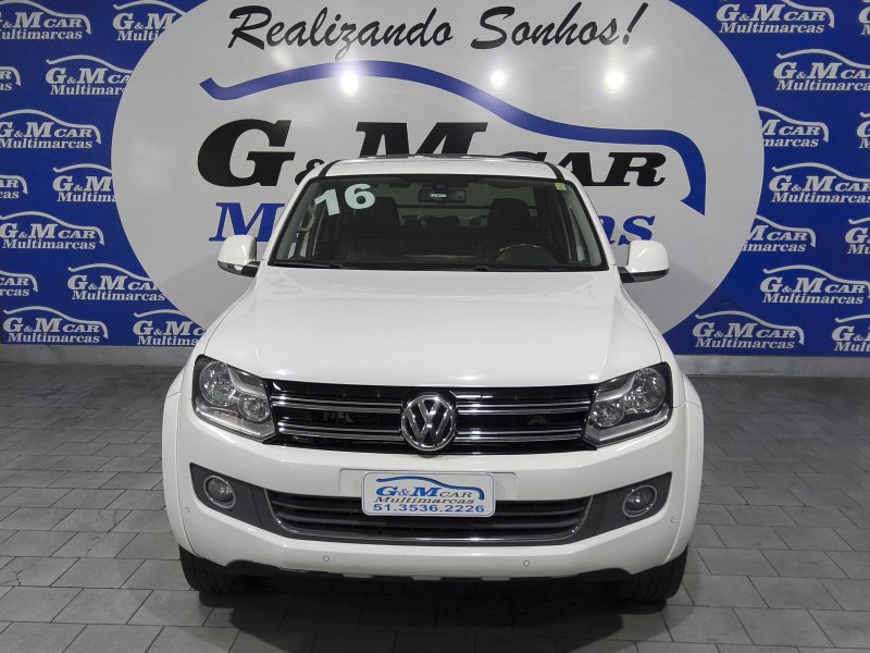 AMAROK 2.0 HIGHLINE 4X4 CD 16V TURBO INTERCOOLER DIESEL 4P AUTOMÁTICO - 2016 - SãO SEBASTIãO DO CAí