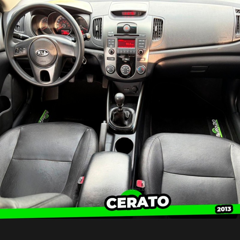 CERATO 1.6 E.213 SEDAN 16V GASOLINA 4P MANUAL - 2013 - TAQUARA