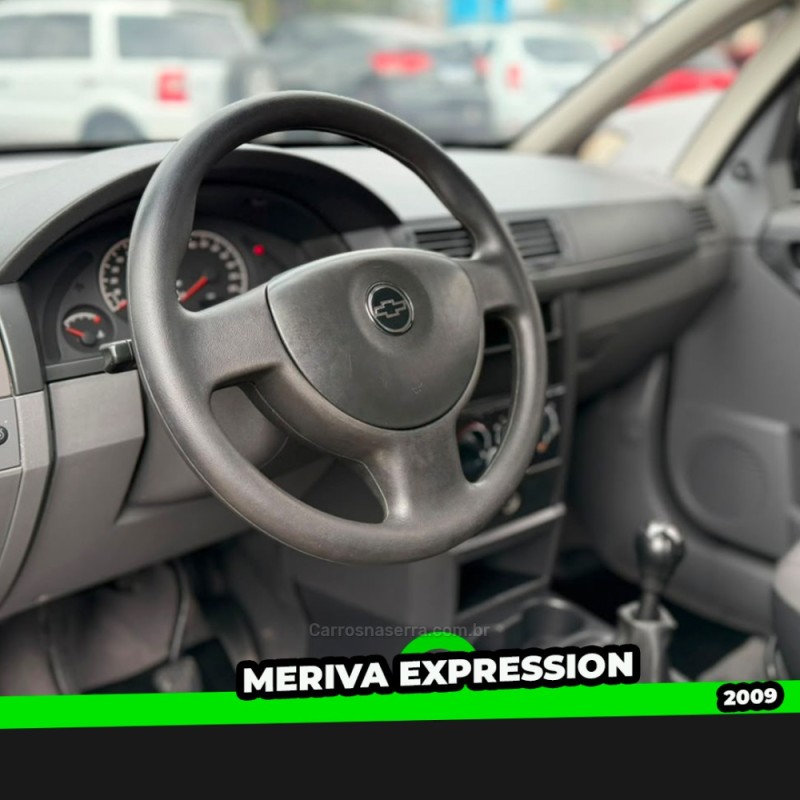 MERIVA 1.8 MPFI EXPRESSION 8V FLEX 4P MANUAL - 2009 - TAQUARA