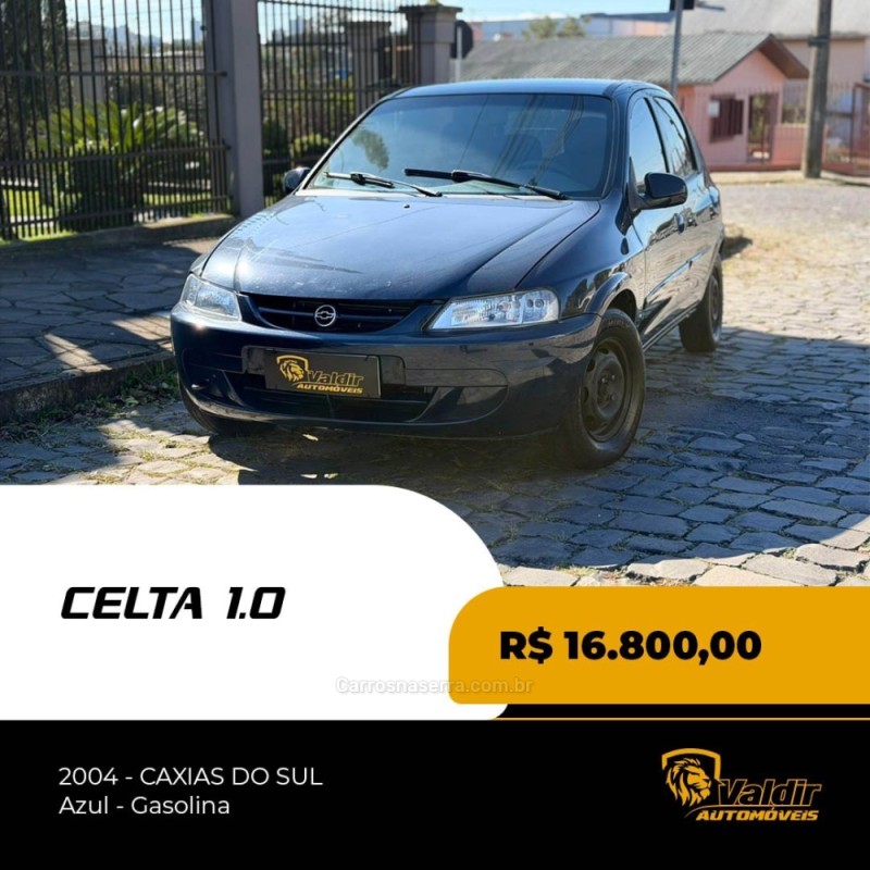 celta 1.0 mpfi vhc 8v gasolina 4p manual 2004 caxias do sul