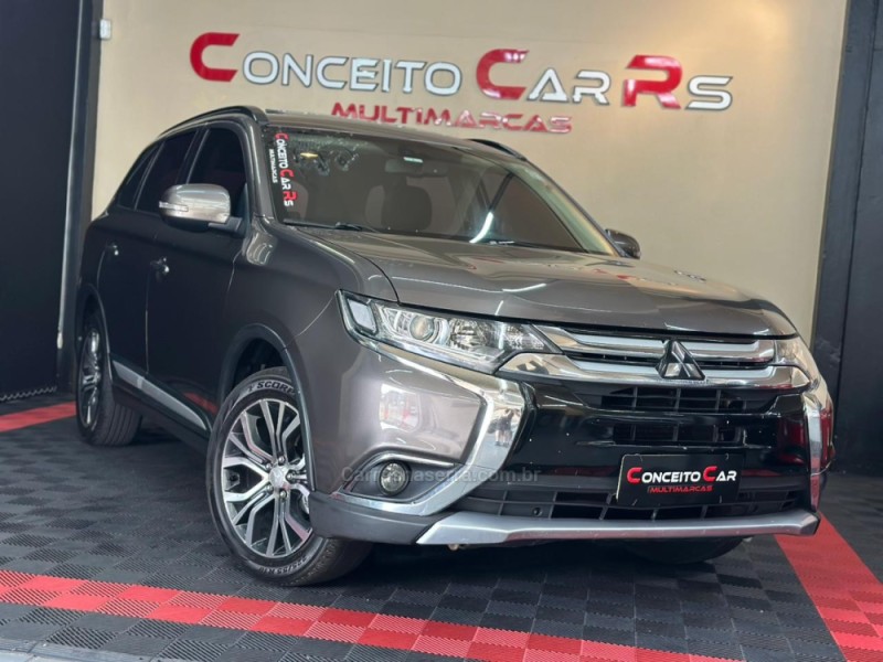 outlander 2.0 16v gasolina 4p automatico 2016 novo hamburgo