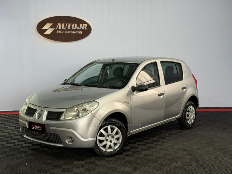 sandero 1.0 authentique 16v flex 4p manual 2009 vacaria