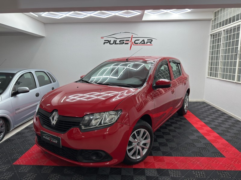 sandero 1.0 authentique 12v flex 4p manual 2017 caxias do sul