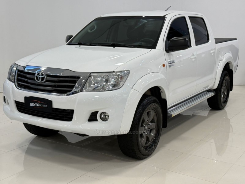 hilux 2.7 sr 4x2 cd 16v flex 4p automatico 2014 bento goncalves
