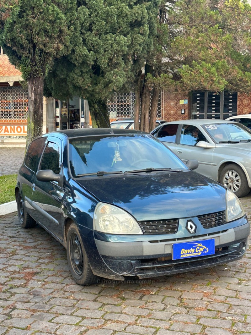CLIO 1.0 AUTHENTIQUE 8V GASOLINA 2P MANUAL - 2006 - CAXIAS DO SUL