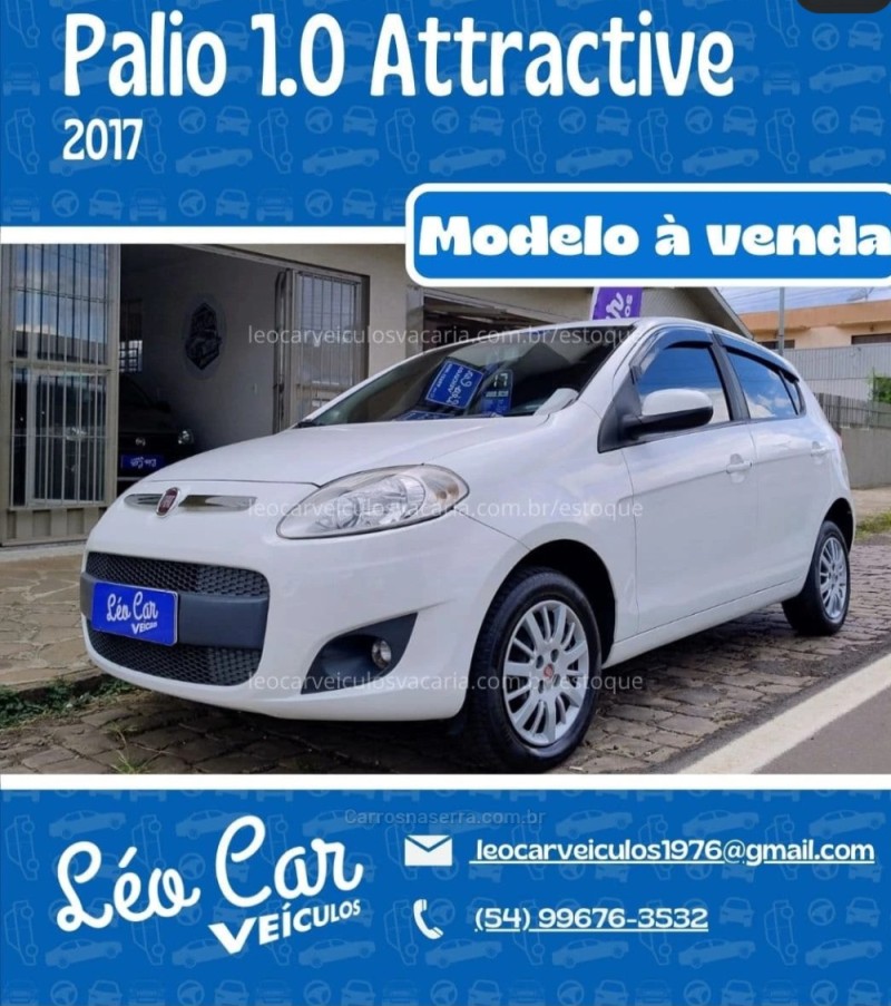 palio 1.0 mpi attractive 8v flex 4p manual 2017 vacaria