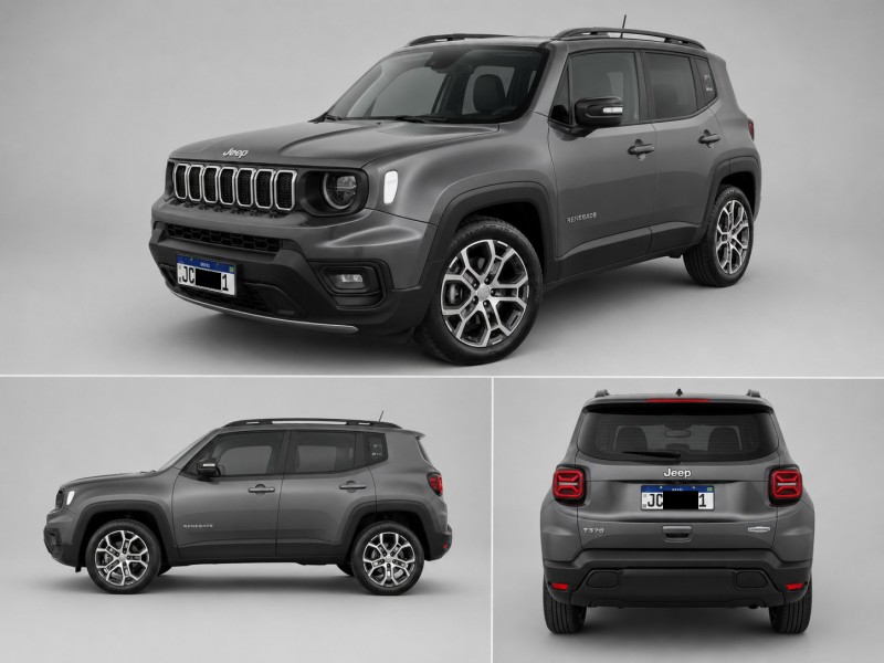 RENEGADE 1.3 16V LONGITUDE T270 TURBO 4X2 FLEX 4P AUTOMÁTICO - 2024 - FARROUPILHA