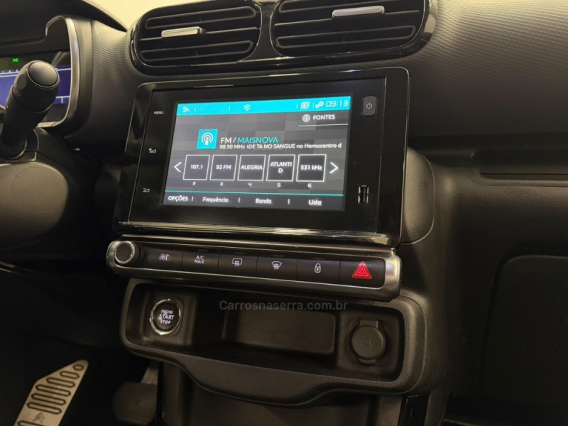 C4 CACTUS 1.6 VTI FEEL PACK FLEX 4P AUTOMATICO - 2019 - CAXIAS DO SUL
