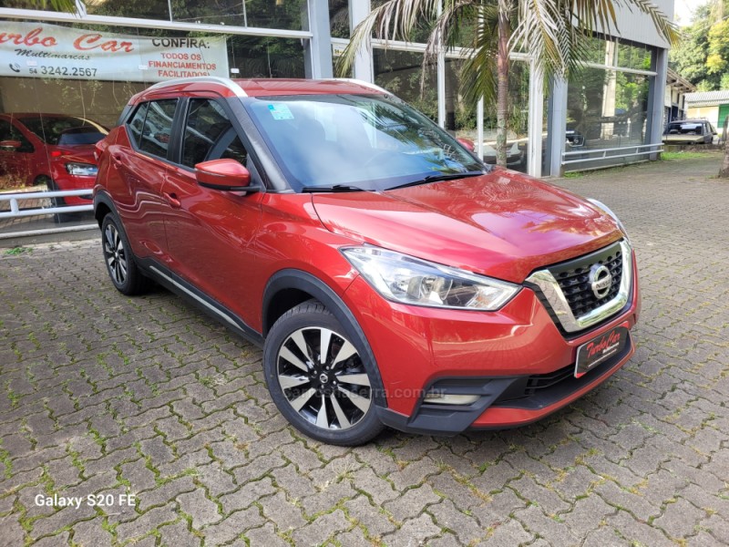 kicks 1.6 16v flex sv 4p xtronic 2021 nova prata