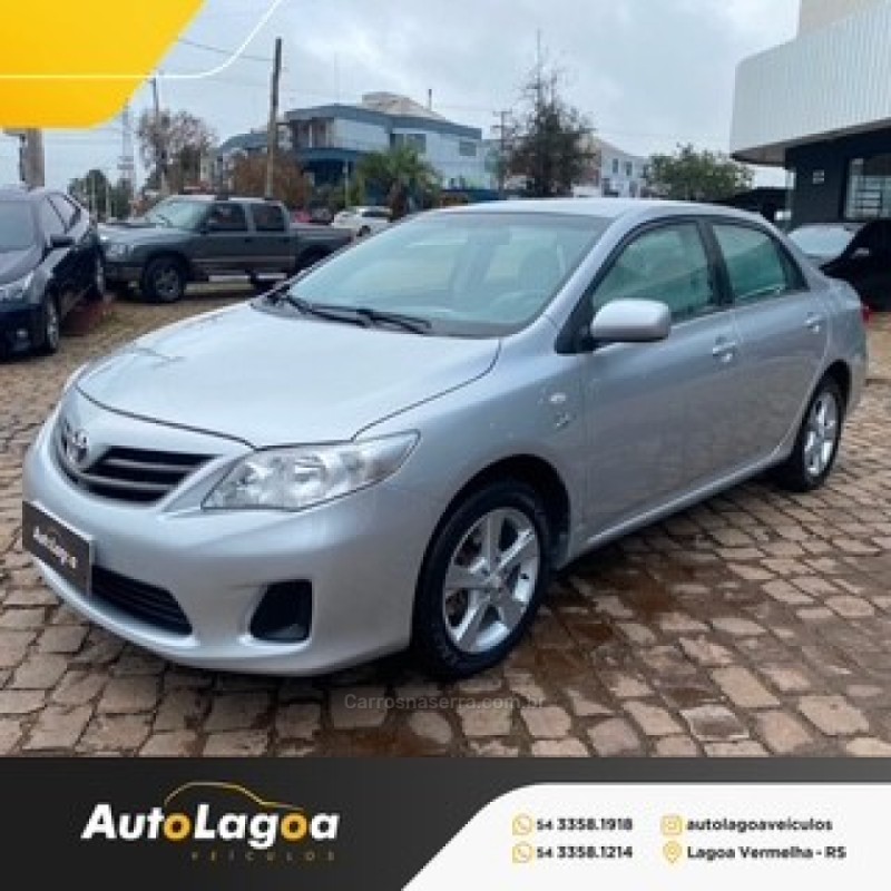COROLLA 1.8 GLI 16V FLEX 4P AUTOMÁTICO - 2012 - LAGOA VERMELHA