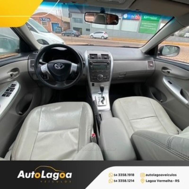 COROLLA 1.8 GLI 16V FLEX 4P AUTOMÁTICO - 2012 - LAGOA VERMELHA