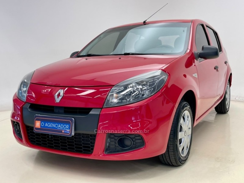 SANDERO 1.0 AUTHENTIQUE 16V FLEX 4P MANUAL - 2014 - SANTA CRUZ DO SUL
