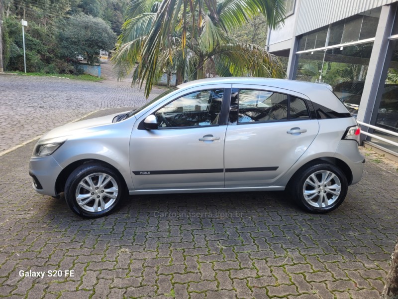 AGILE 1.4 MPFI LTZ 8V FLEX 4P MANUAL - 2014 - NOVA PRATA