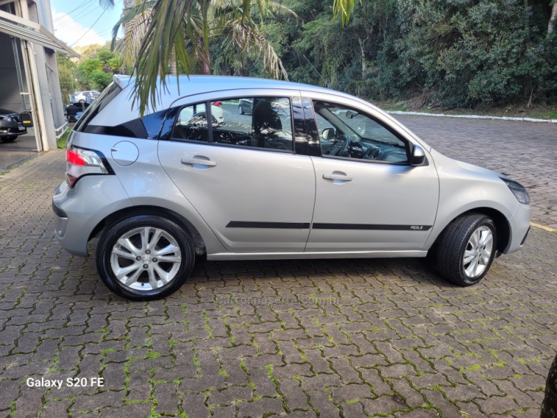 AGILE 1.4 MPFI LTZ 8V FLEX 4P MANUAL - 2014 - NOVA PRATA