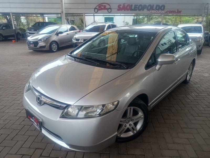 civic 1.8 lxs 16v flex 4p automatico 2008 caxias do sul