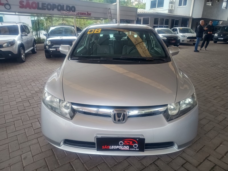 CIVIC 1.8 LXS 16V FLEX 4P AUTOMÁTICO - 2008 - CAXIAS DO SUL