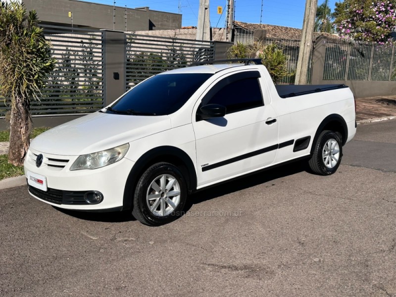 SAVEIRO 1.6 MI TREND CS 8V FLEX 2P MANUAL G.V - 2012 - CAMPO BOM