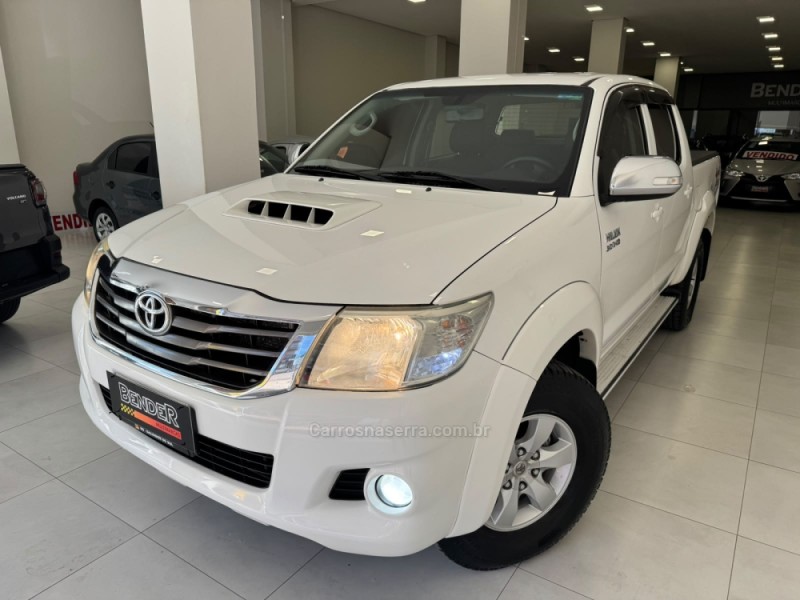 hilux 3.0 8v srv 4x4 cd turbo diesel 4p manual 2014 salvador do sul