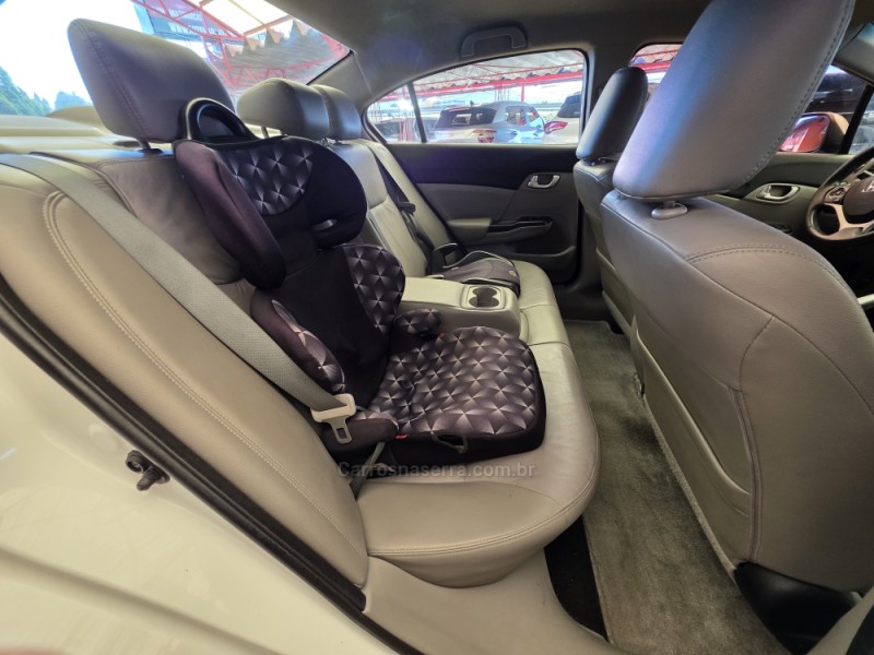 CIVIC 2.0 LXR 16V FLEX 4P AUTOMÁTICO - 2015 - SAPIRANGA