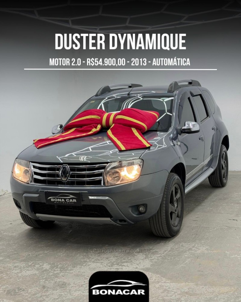 duster 2.0 dynamique 4x2 16v flex 4p automatico 2013 caxias do sul