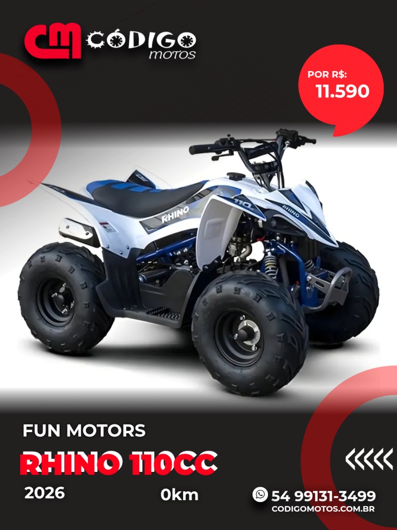 rhino 110cc 2026 veranopolis