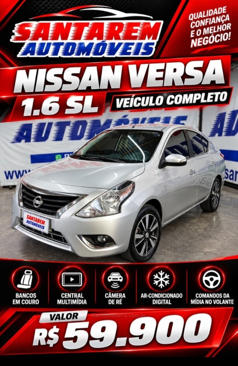versa 1.6 16v flex sl 4p manual 2019 caxias do sul