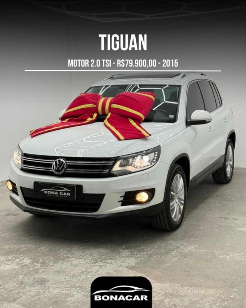 tiguan 2.0 tsi 16v turbo gasolina 4p tiptronic 2015 caxias do sul