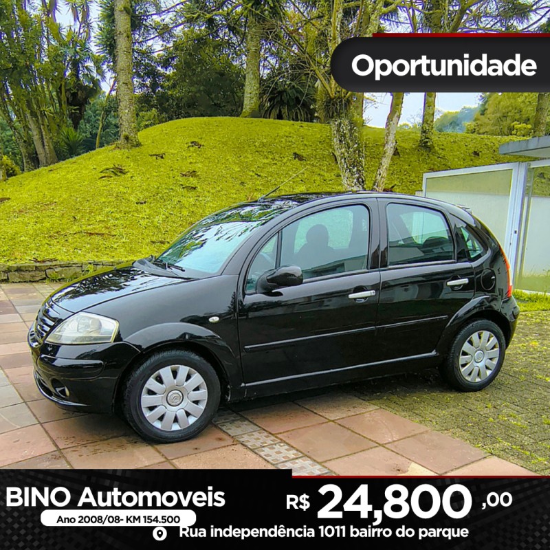 c3 1.4 i exclusive 8v flex 4p manual 2008 farroupilha