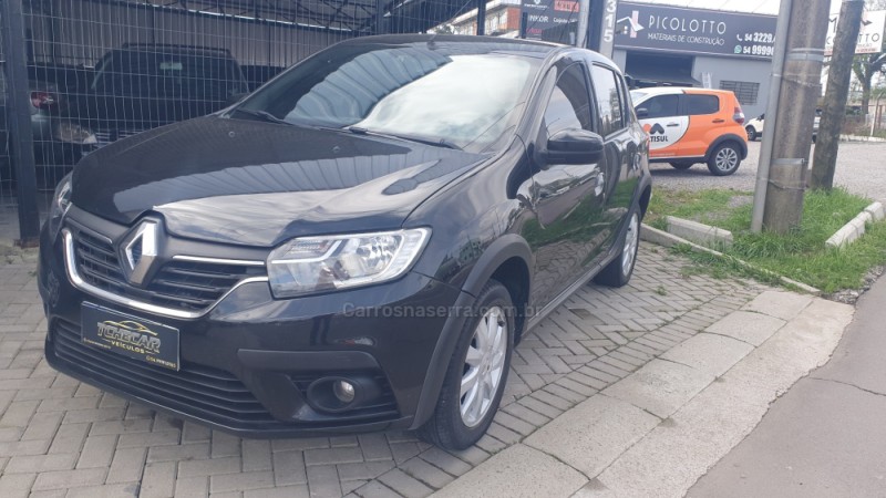 sandero 1.6 zen 16v flex 4p automatico 2020 caxias do sul