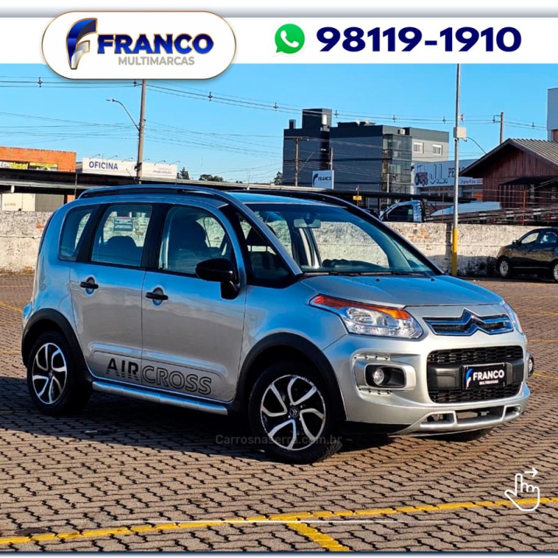 C3 AIRCROSS 1.6 EXCLUSIVE 16V FLEX 4P AUTOMÁTICO - 2013 - VACARIA