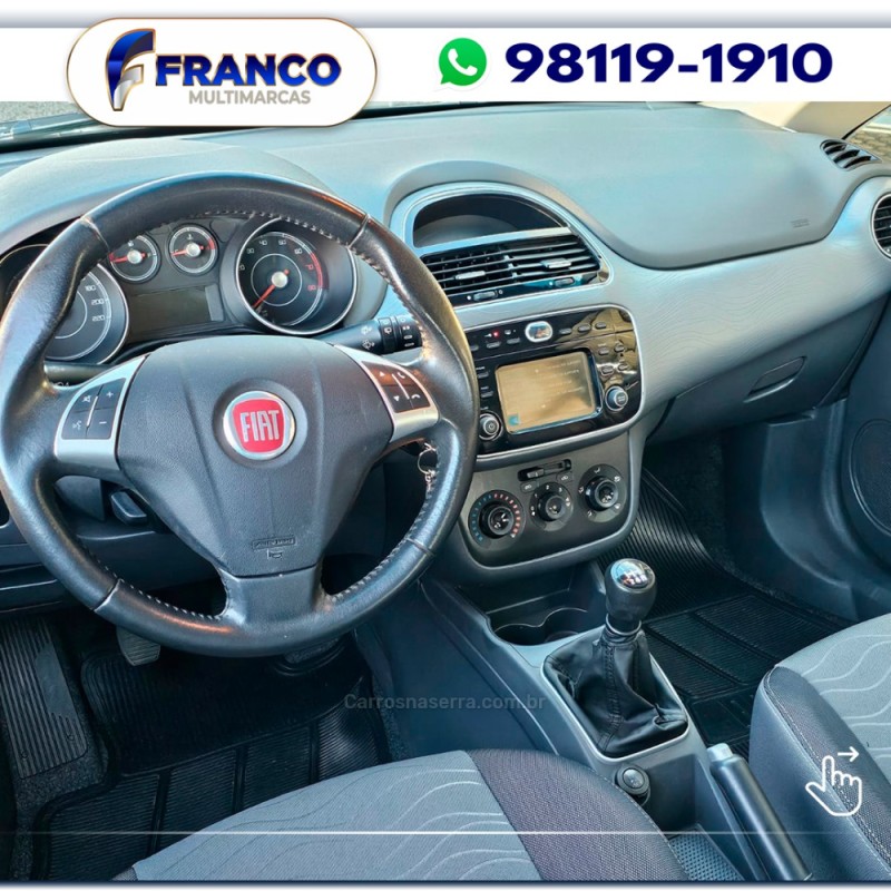 PUNTO 1.4 ATTRACTIVE ITALIA 8V FLEX 4P MANUAL - 2017 - VACARIA