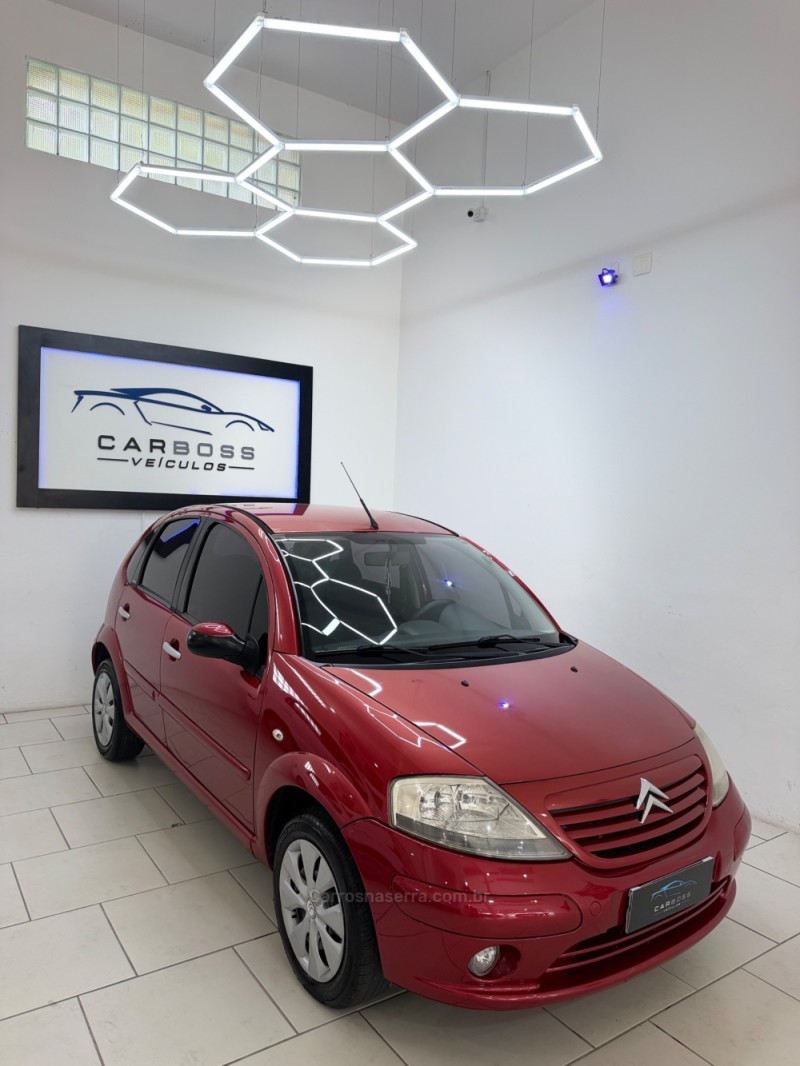 C3 1.4 I EXCLUSIVE 8V FLEX 4P MANUAL - 2008 - CAXIAS DO SUL