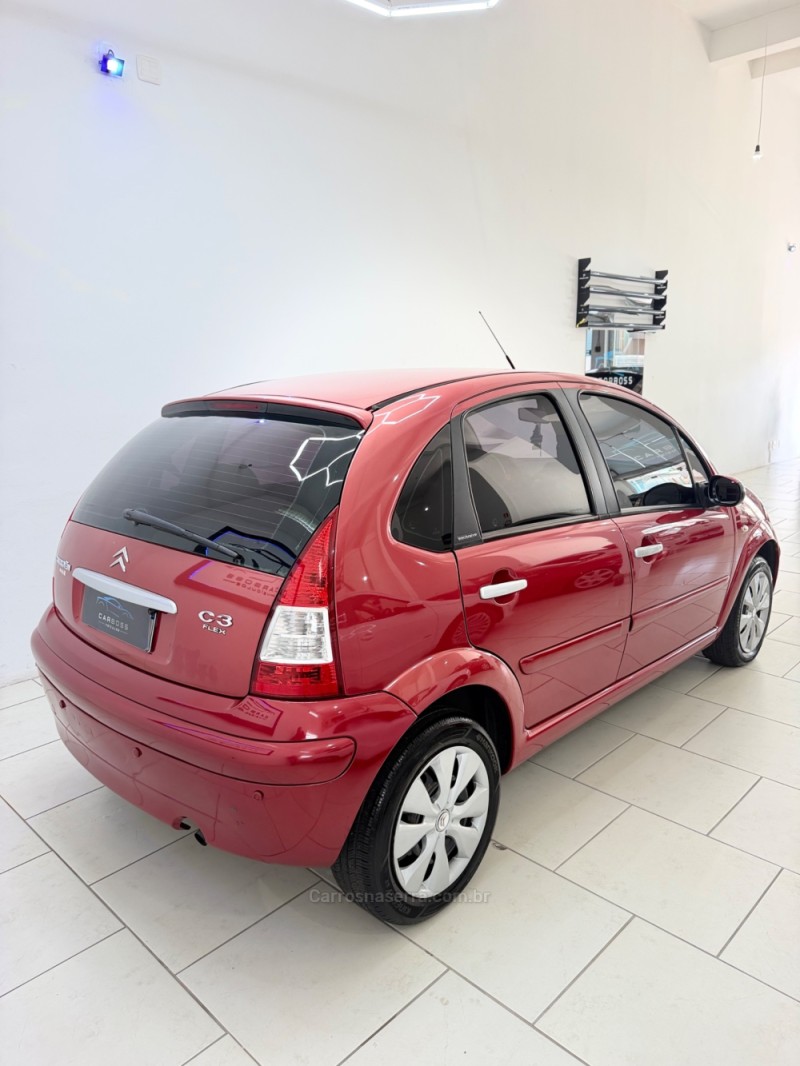 C3 1.4 I EXCLUSIVE 8V FLEX 4P MANUAL - 2008 - CAXIAS DO SUL