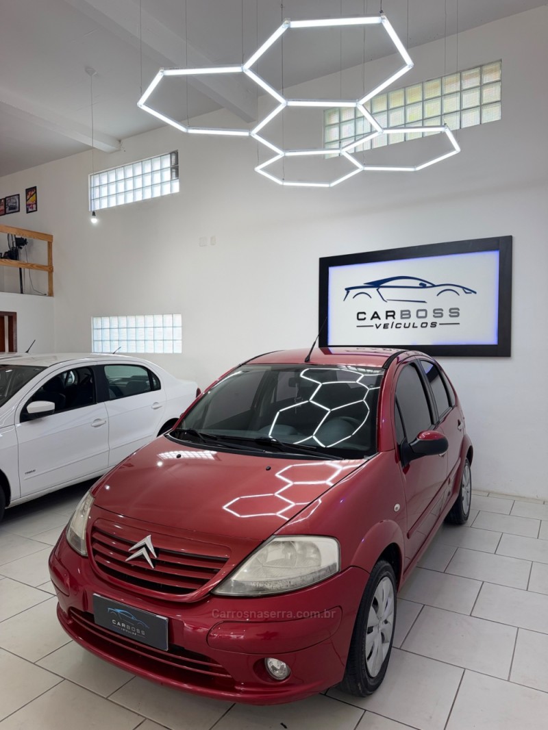 C3 1.4 I EXCLUSIVE 8V FLEX 4P MANUAL - 2008 - CAXIAS DO SUL