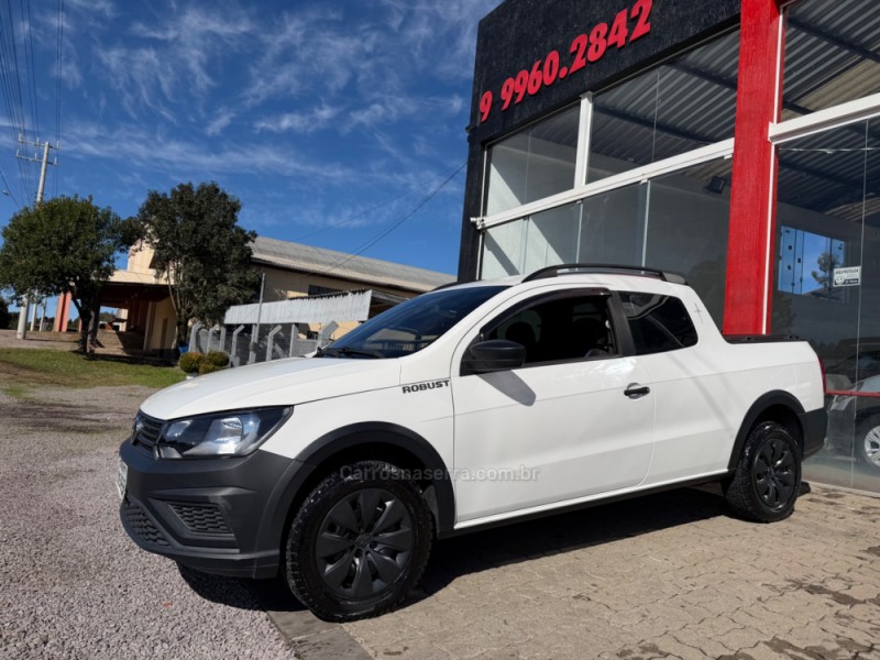 SAVEIRO 1.6 MSI ROBUST CD 8V FLEX 2P MANUAL - 2018 - NOVA PRATA
