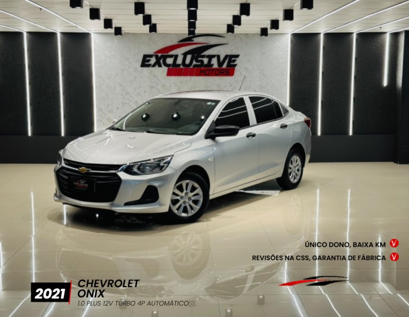 onix 1.0 plus 12v turbo 4p automatico 2021 caxias do sul