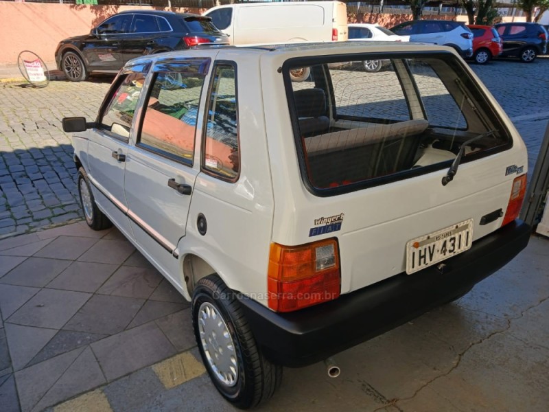 UNO 1.0 MPI MILLE ELX 8V GASOLINA 4P MANUAL - 1995 - BENTO GONçALVES