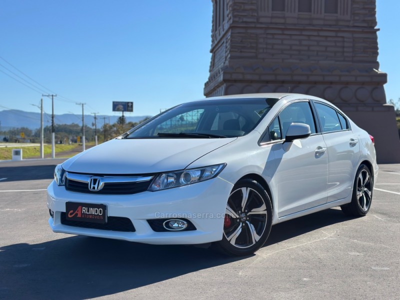 CIVIC 1.8 LXS 16V FLEX 4P AUTOMÁTICO - 2012 - PAROBé