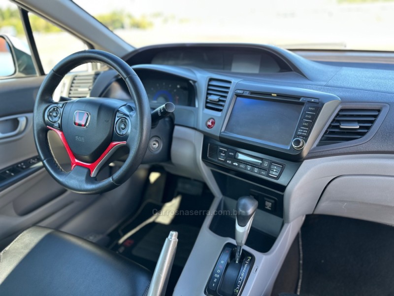 CIVIC 1.8 LXS 16V FLEX 4P AUTOMÁTICO - 2012 - PAROBé