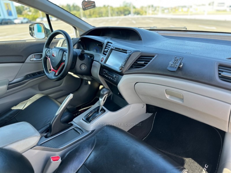 CIVIC 1.8 LXS 16V FLEX 4P AUTOMÁTICO - 2012 - PAROBé