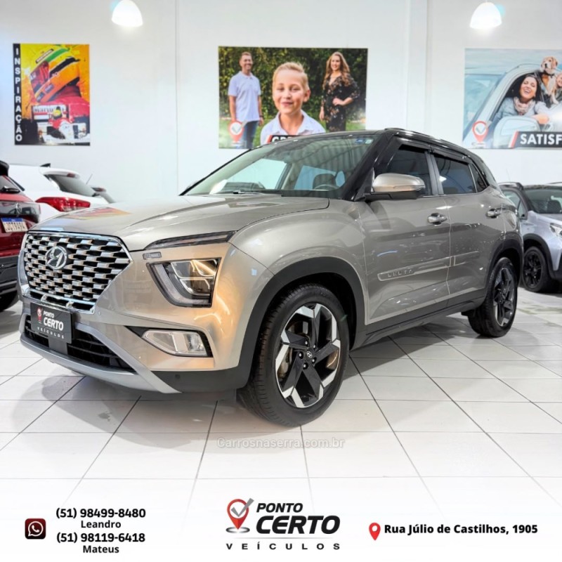creta 2.0 ultimate 16v flex 4p automatico 2025 santa cruz do sul
