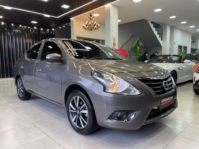 versa 1.6 16v flex unique 4p xtronic 2018 dois irmaos