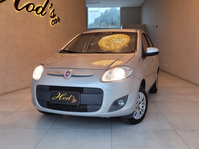 palio 1.6 mpi essence 16v flex 4p automatizado 2013 canela
