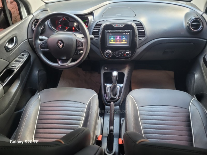 CAPTUR 1.6 16V FLEX INTENSE AUTOMÁTICO - 2019 - NOVA PRATA