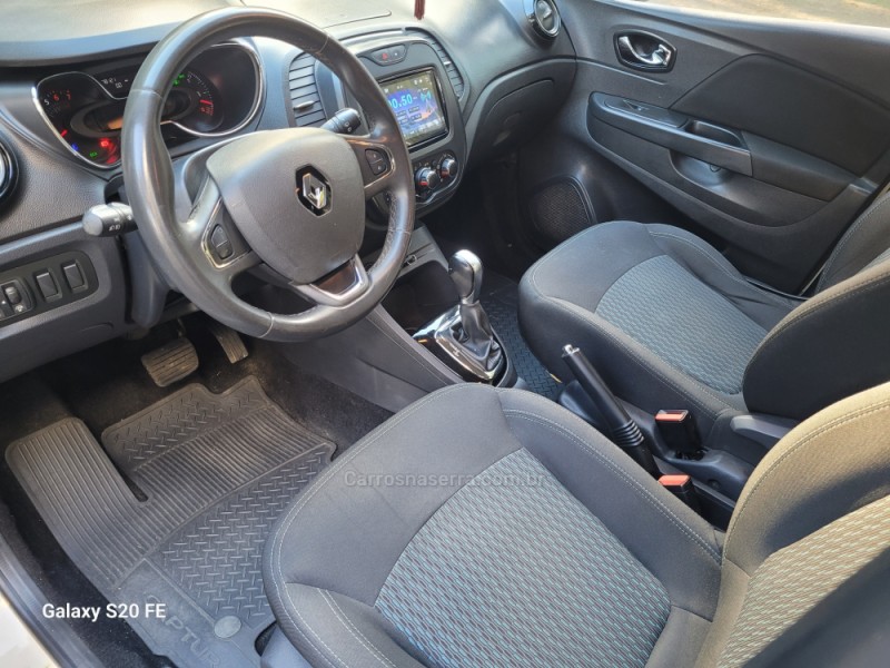 CAPTUR 1.6 LIFE 16V FLEX 4P AUTOMÁTICO - 2019 - NOVA PRATA